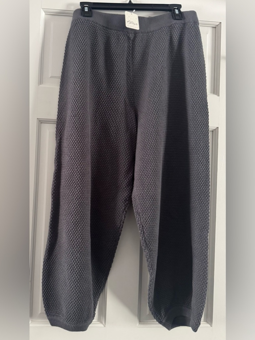 FREE PEOPLE Hailee Waffle Stitch Cardigan & Pants NEW - Picture 10 of 16